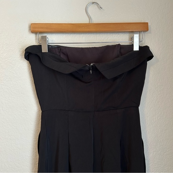 NWT, Runway The Label Women’s Nami Strapless Wide Leg Jumpsuit in Black, Size 4 - Picture 7 of 15